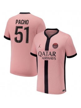 Paris Saint-Germain Willian Pacho #51 Ausweichtrikot 2024-25 Kurzarm